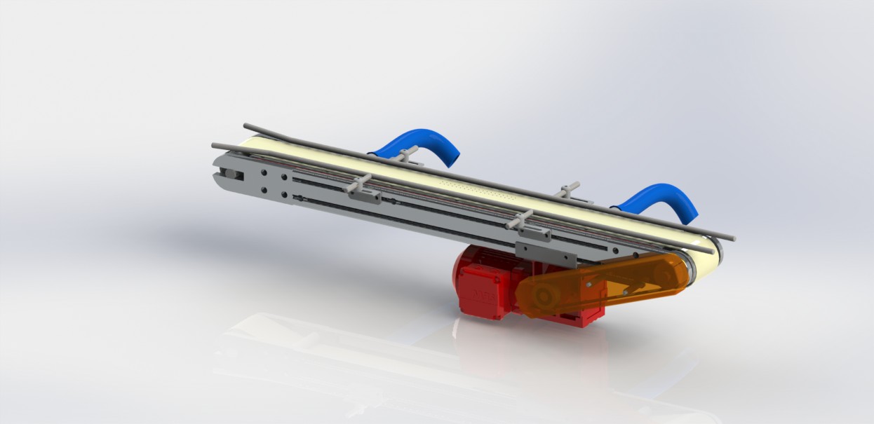 自动可变间距双皮带分拣机