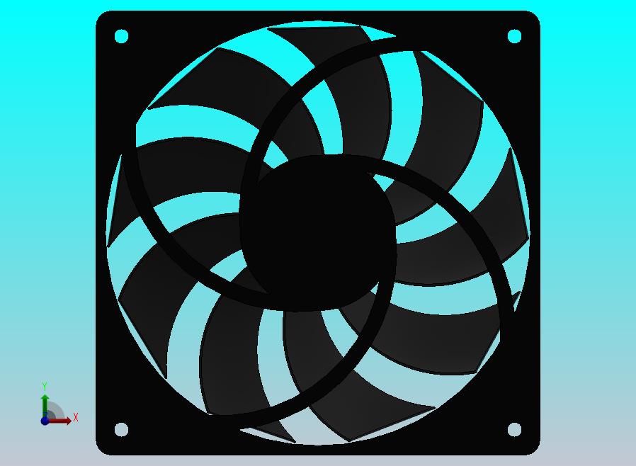 120MM电脑机箱风扇