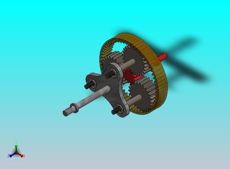 行星齿轮箱总成