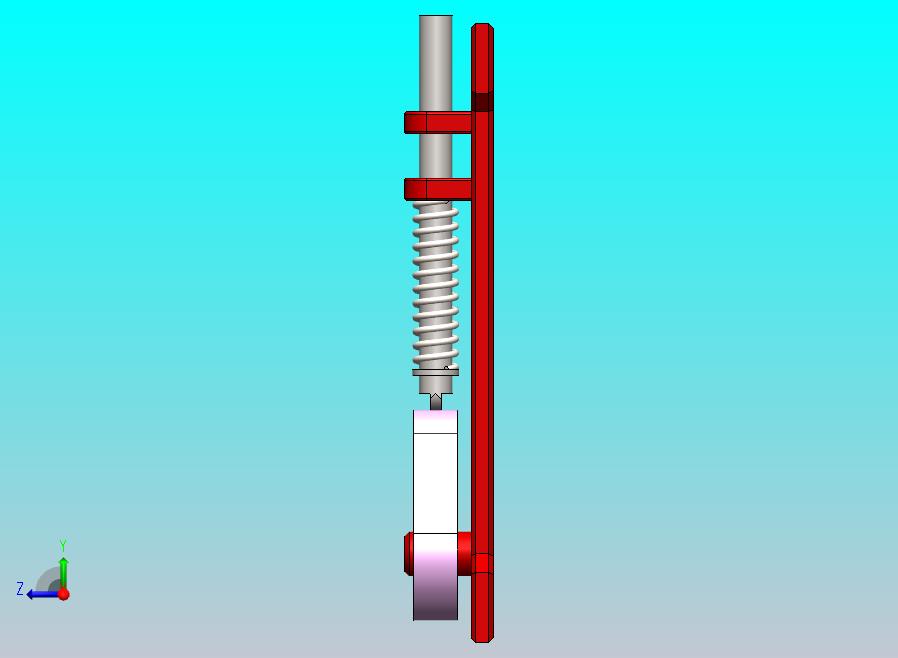 凸轮及弹簧机构