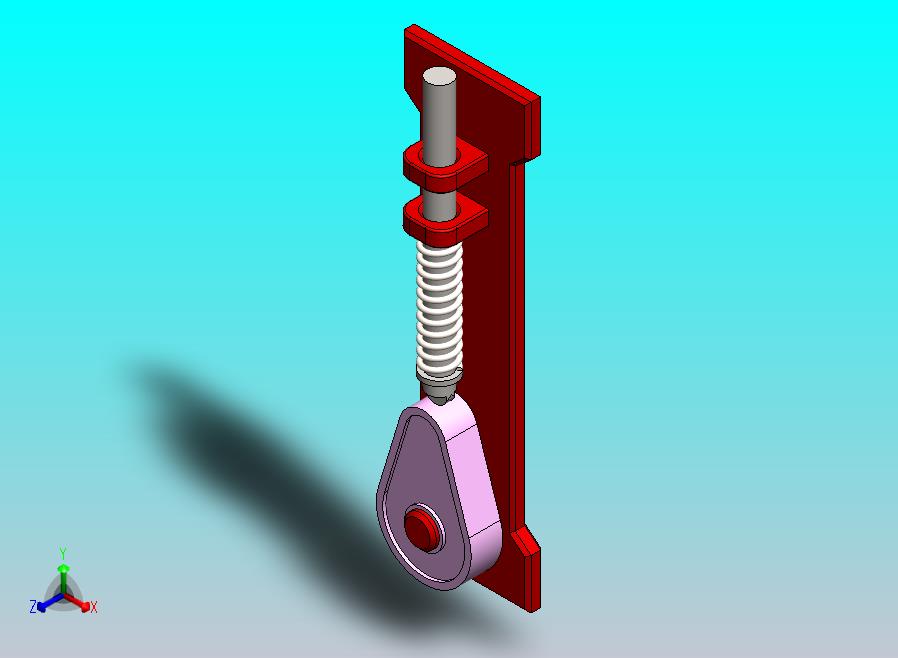 凸轮及弹簧机构