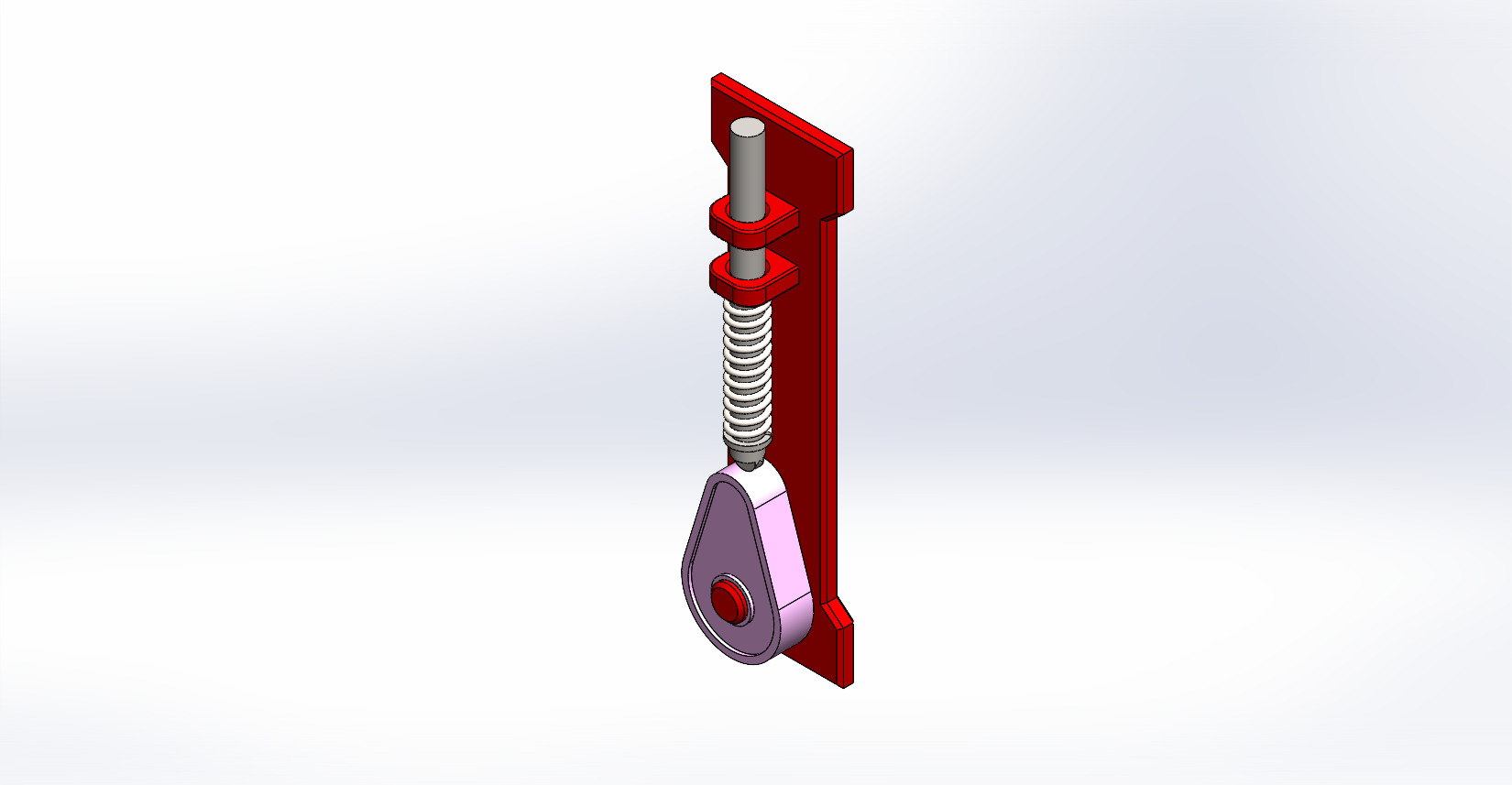 凸轮及弹簧机构