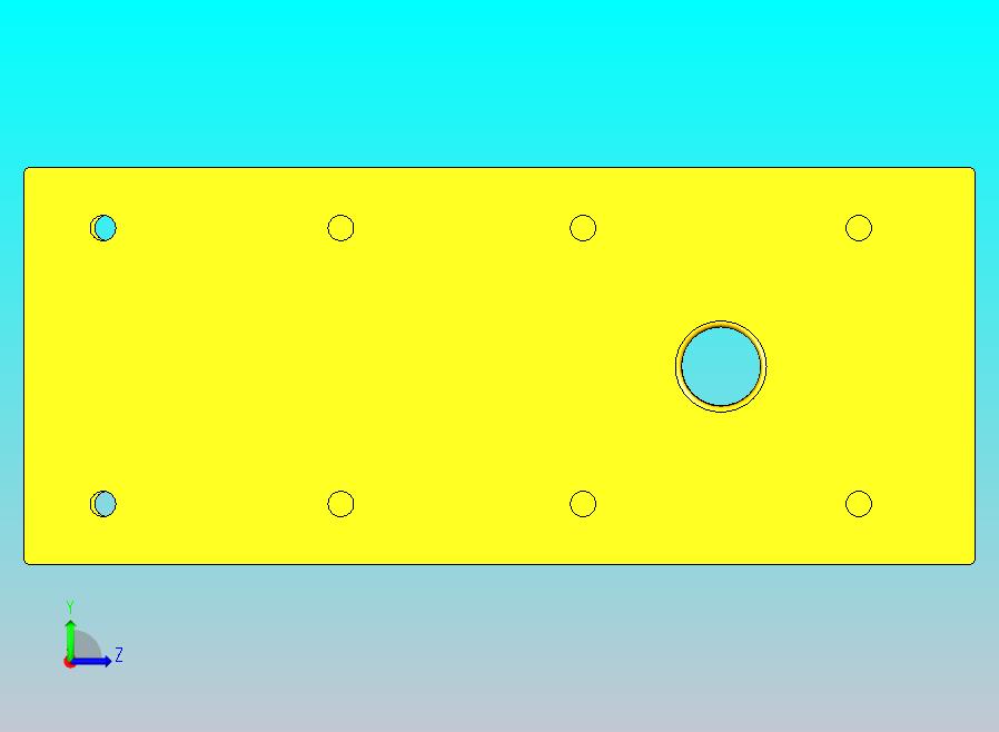 CNC X轴皮带传动安装支架