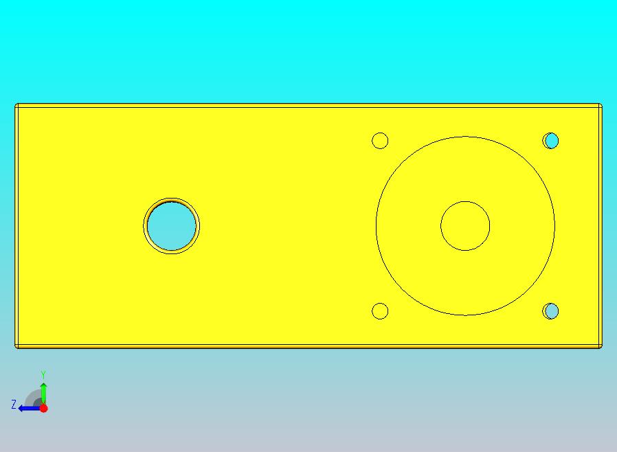 CNC X轴皮带传动安装支架