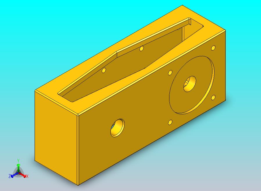 CNC X轴皮带传动安装支架