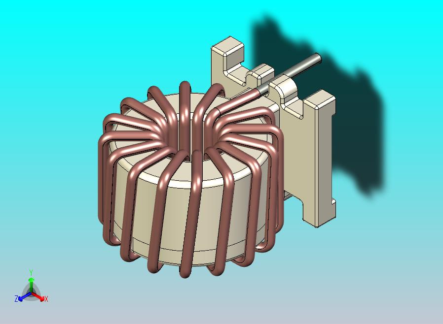 环形铁氧体“14.0x8.0x9.0”1个线圈