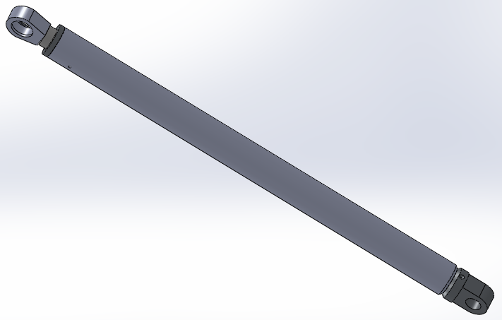 焊接式液压缸（前后安装）100x80x1500 mm