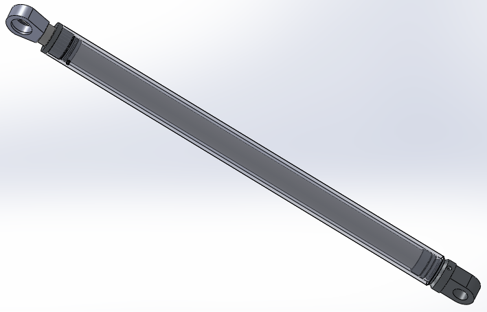 焊接式液压缸（前后安装）100x80x1500 mm