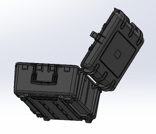 E0556-拉杆式仪器仪表箱