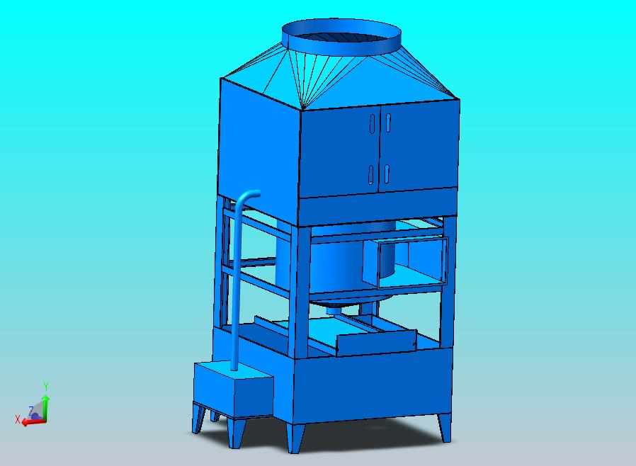 气动单桶旋流塔