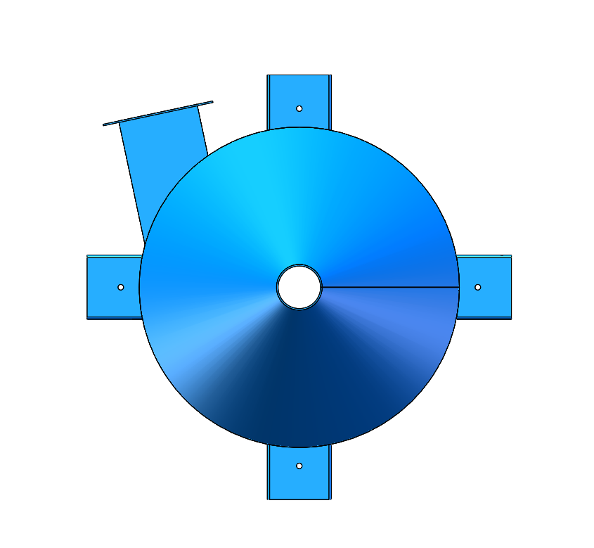 旋风除尘器 砂尘分离器 除尘装置