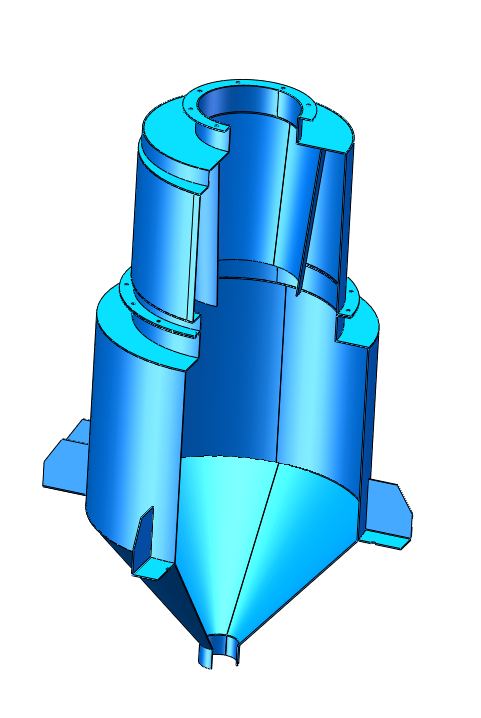 旋风除尘器 砂尘分离器 除尘装置
