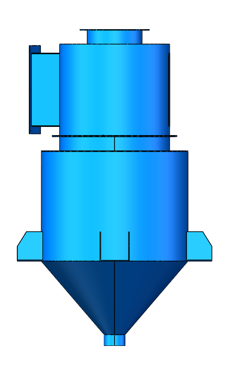 旋风除尘器 砂尘分离器 除尘装置