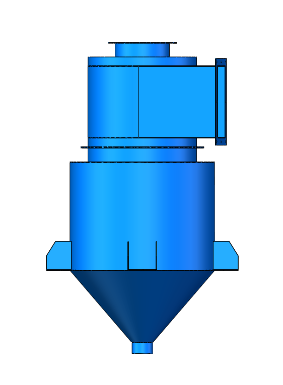 旋风除尘器 砂尘分离器 除尘装置