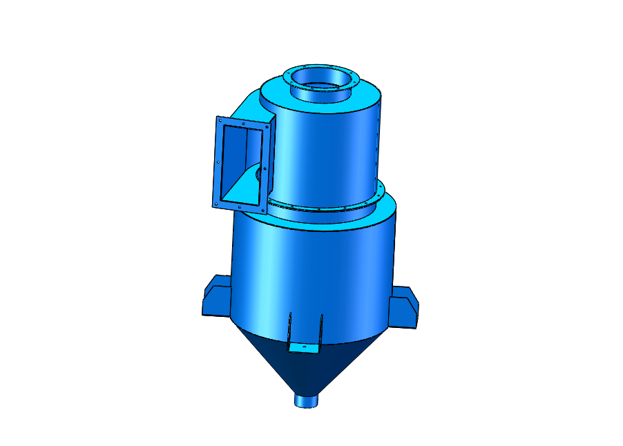 旋风除尘器 砂尘分离器 除尘装置