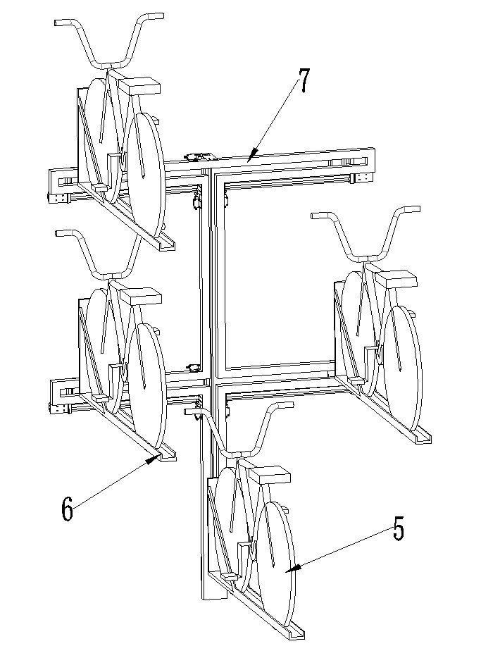 智能自行车停车位 sw+cad+说明书