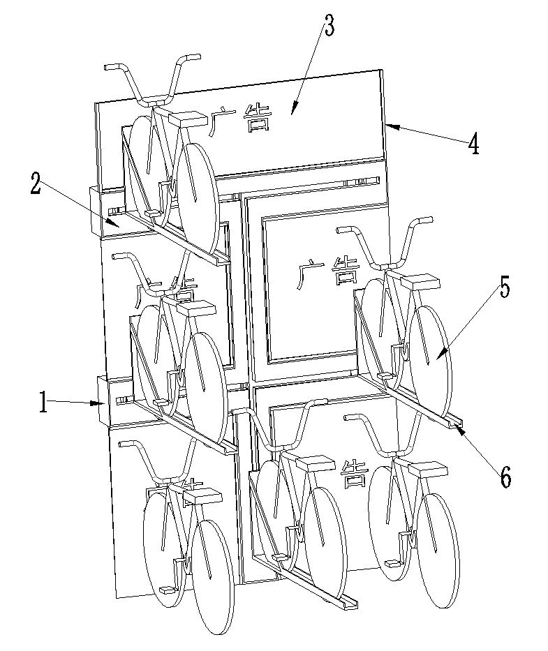 智能自行车停车位 sw+cad+说明书