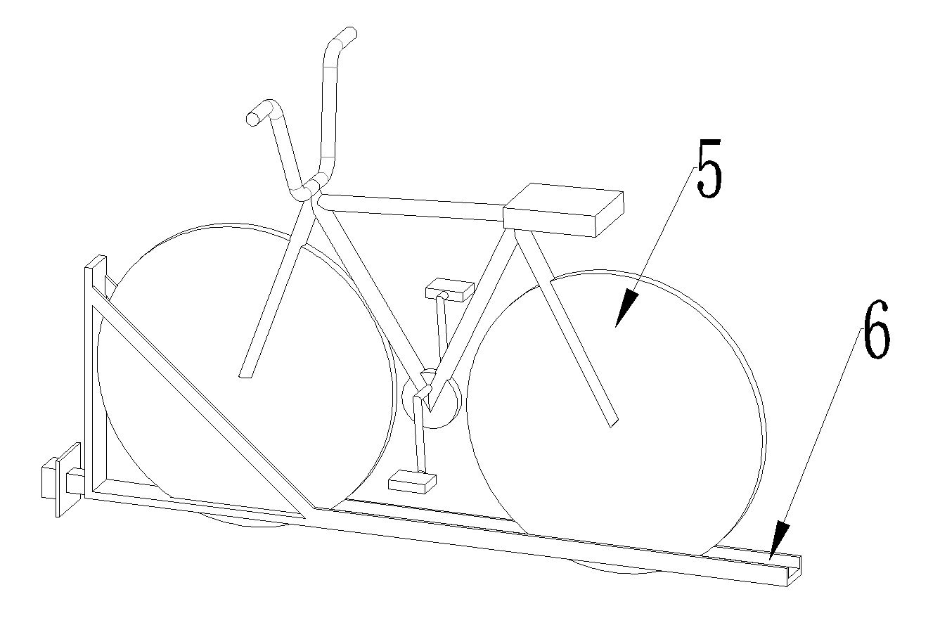 智能自行车停车位 sw+cad+说明书