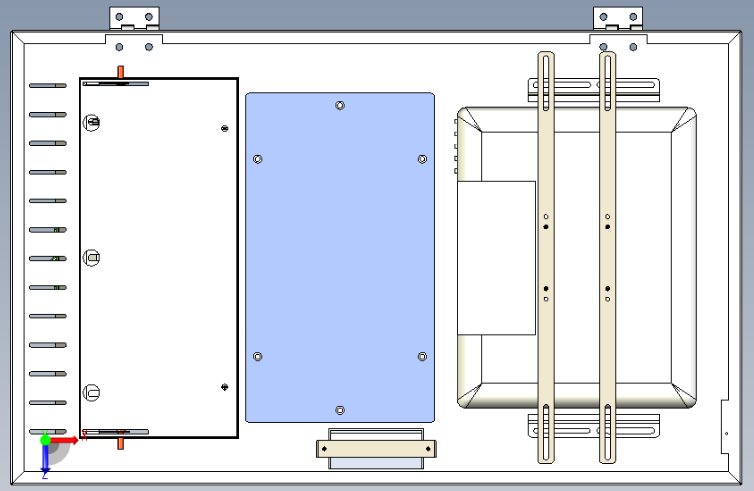 带鼠标操作面板