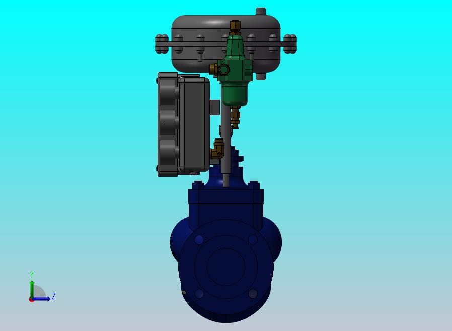 DN80气压调节阀模型