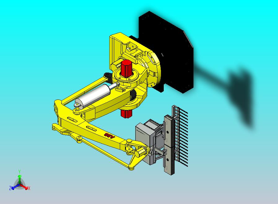 机器人纸箱抓手