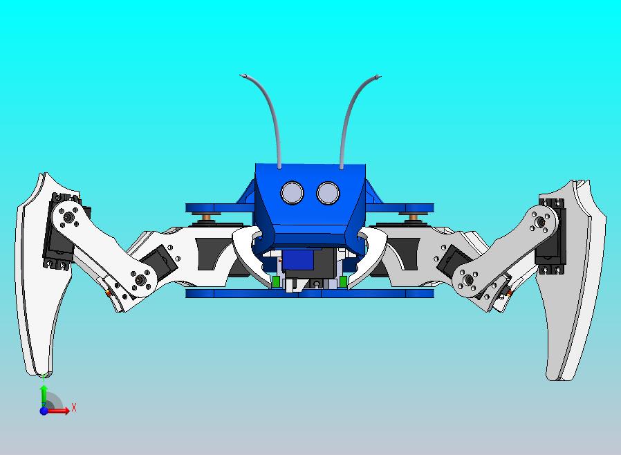 蚂蚁机器人三维