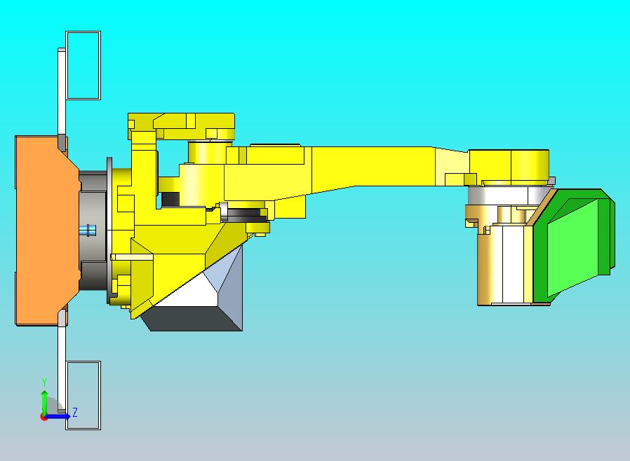 机械臂模型M-710iC50