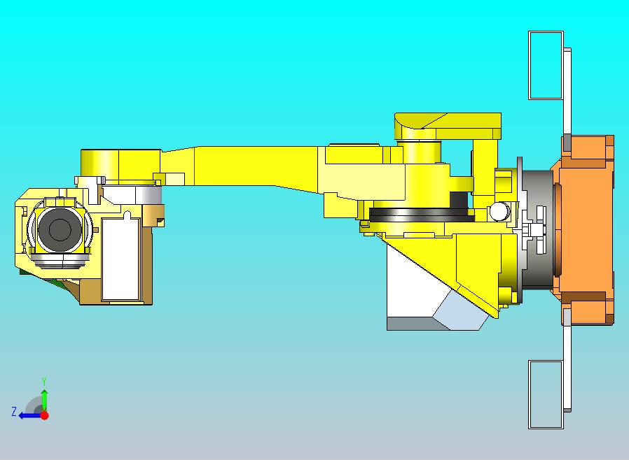 机械臂模型M-710iC50
