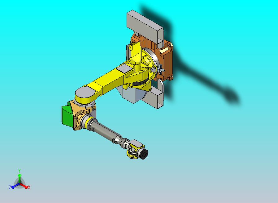 机械臂模型M-710iC50