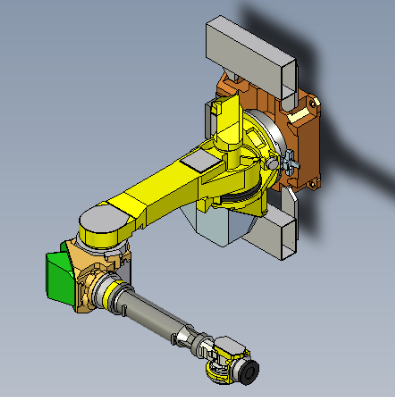 机械臂模型M-710iC50