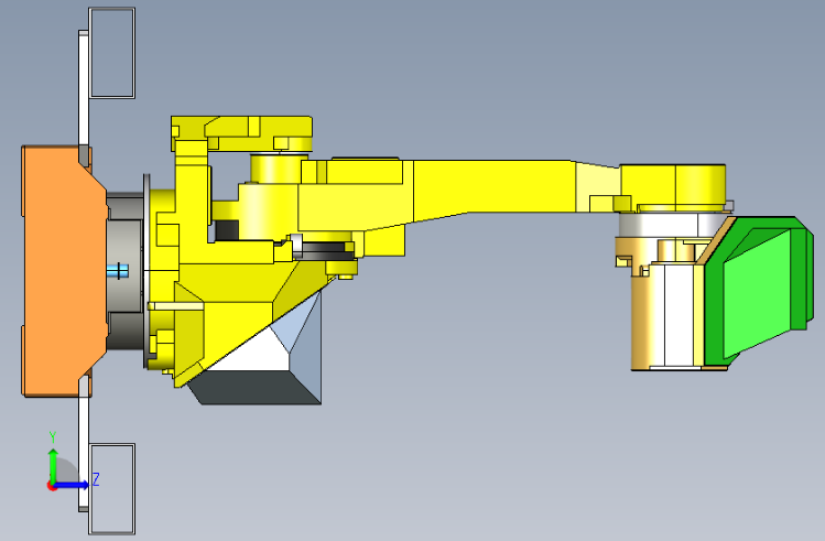 机械臂模型M-710iC50