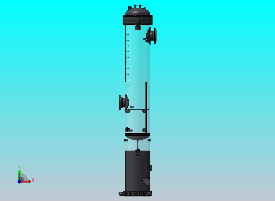 气液分离罐模型