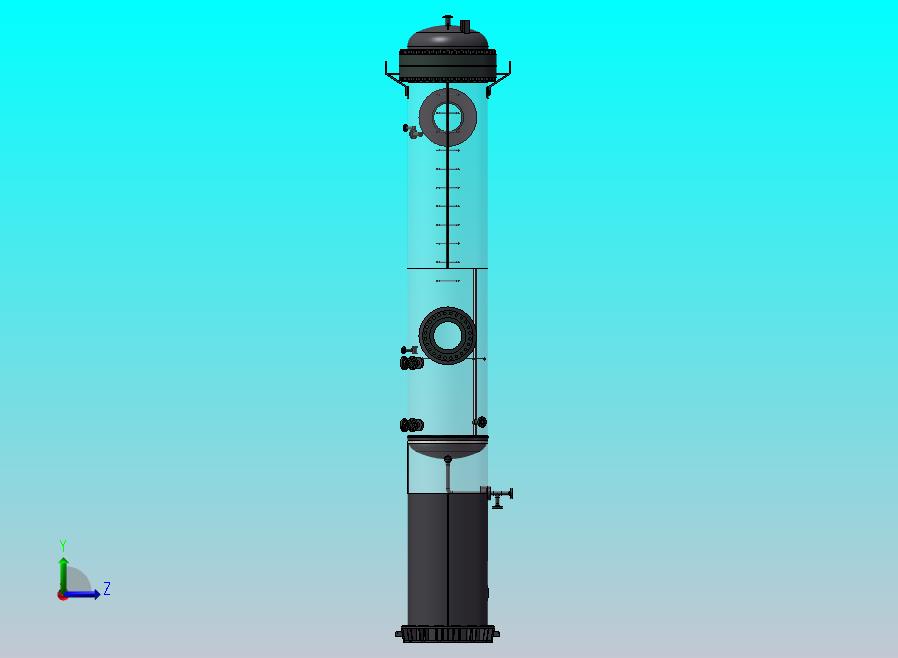 气液分离罐模型