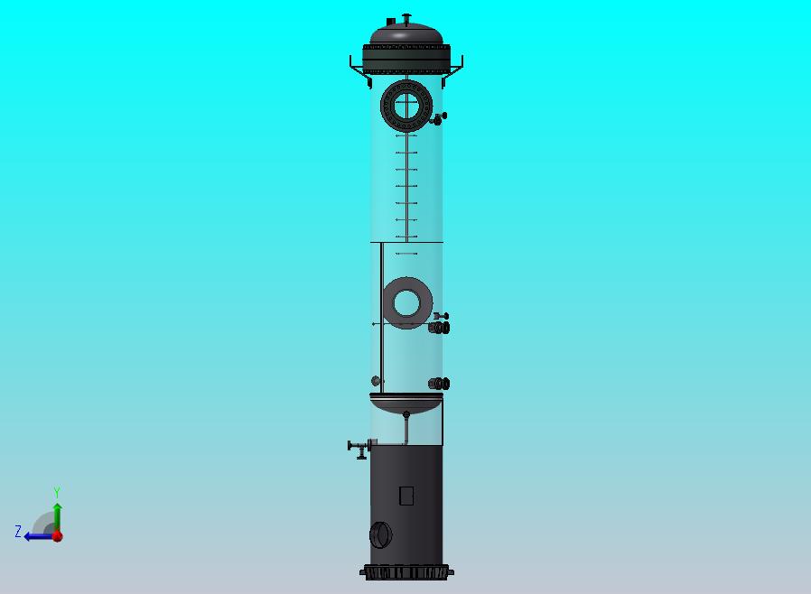 气液分离罐模型