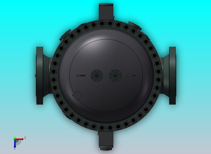 气液分离罐模型