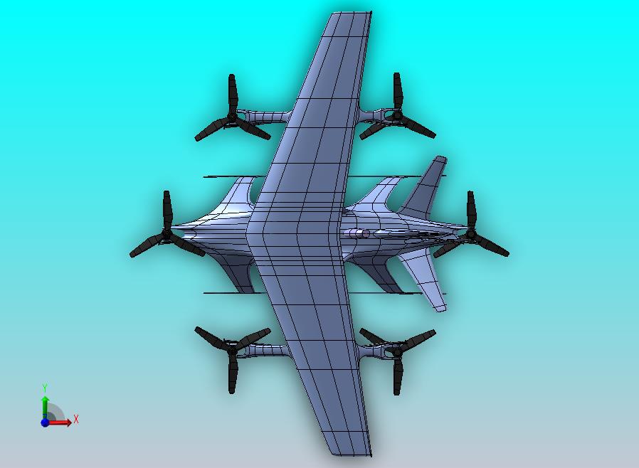 倾转旋翼无人机