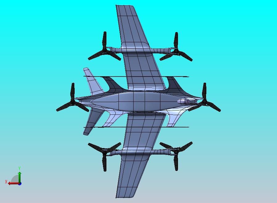 倾转旋翼无人机