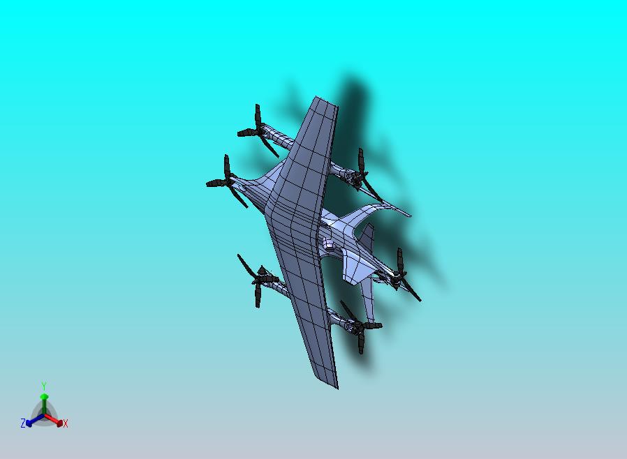 倾转旋翼无人机