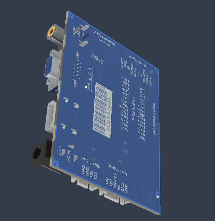 通用监视器定标器控制器 PCB800099