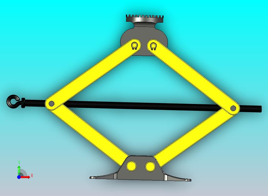 梯形汽车举升机