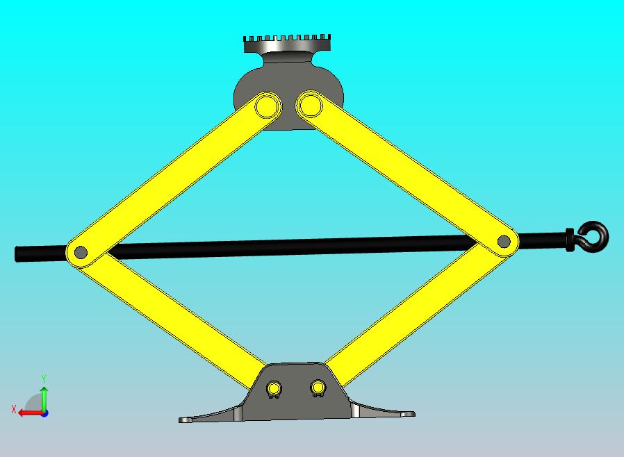 梯形汽车举升机