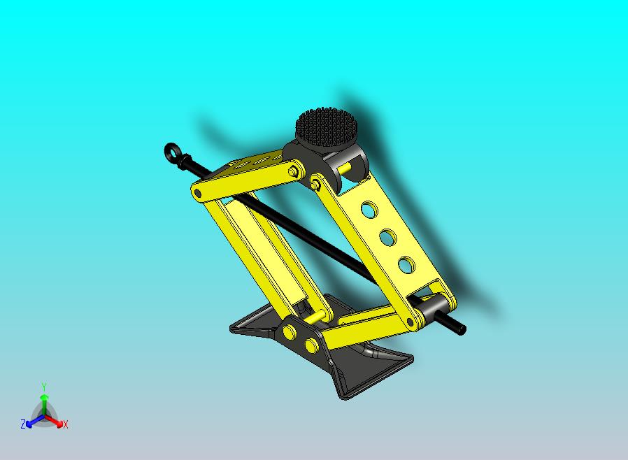 梯形汽车举升机