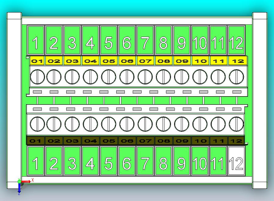 螺钉接线端子排
