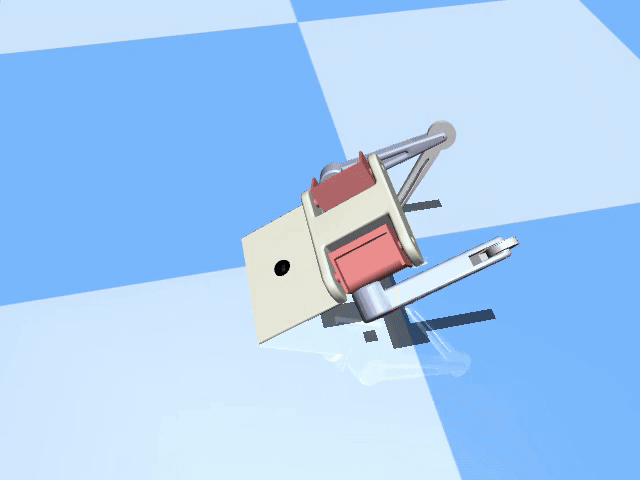 双足机器人CAD装配