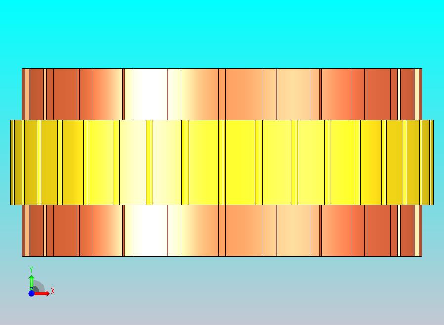 交流发电机绕组