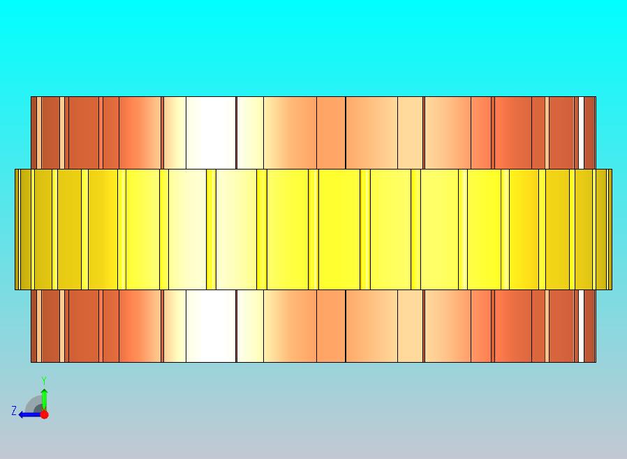 交流发电机绕组