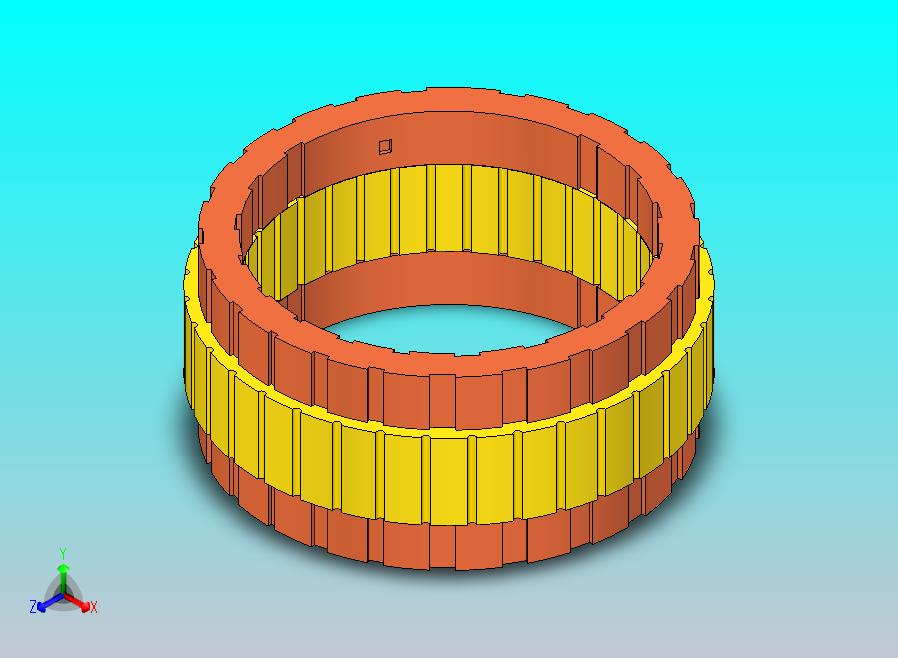 交流发电机绕组