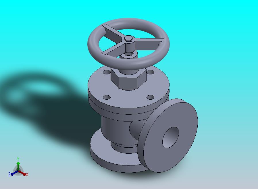 手轮操作法兰止动阀