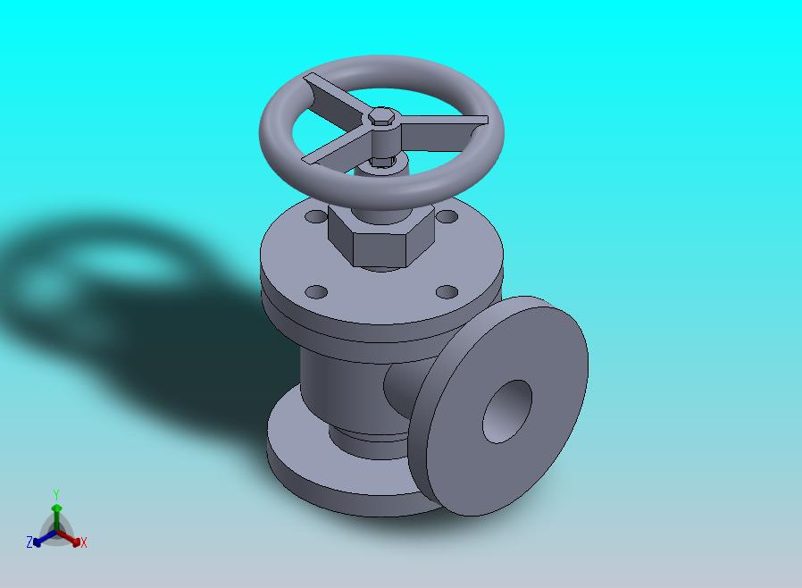 手轮操作法兰止动阀