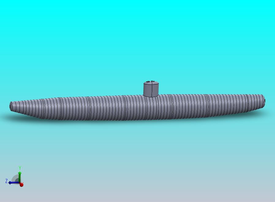 德国潜艇VII型耐压壳